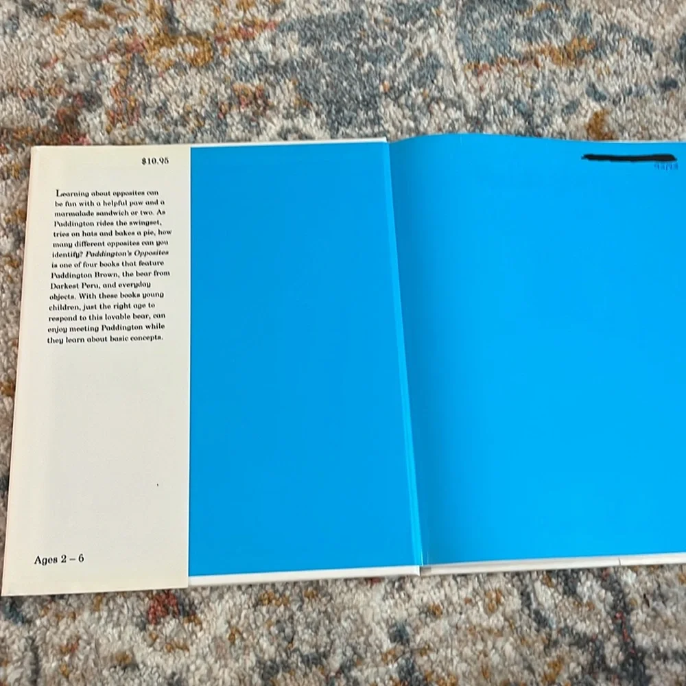 Paddington's opposites Hardcover – January 1, 1990 by Michael BOND Vintage EUC